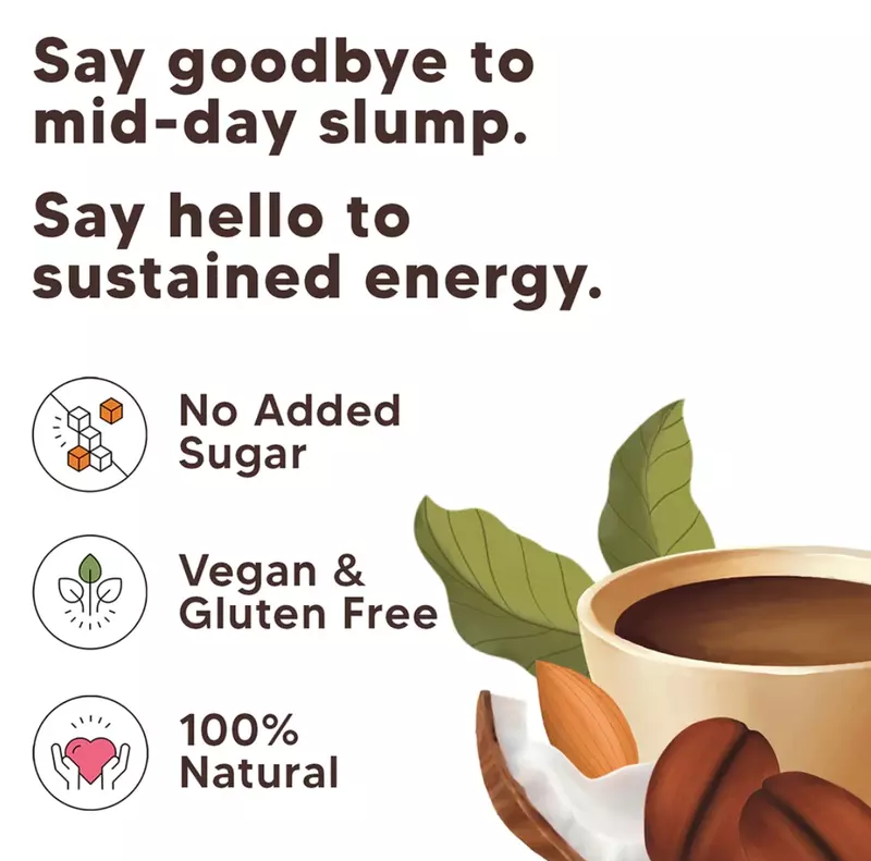 Better Laddoos-Coffee Almond 70 Gms - Eat Better