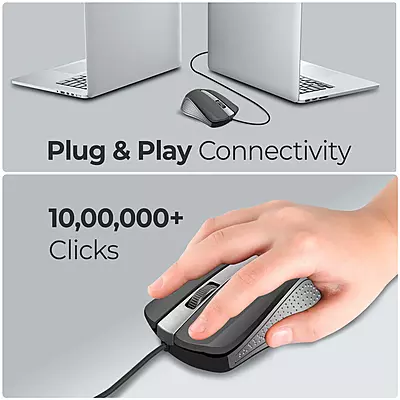 MOUSE WIRED FOXIN GLANCE