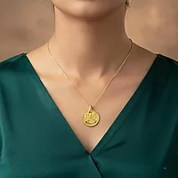 Gold plated Coin - Amman kasu