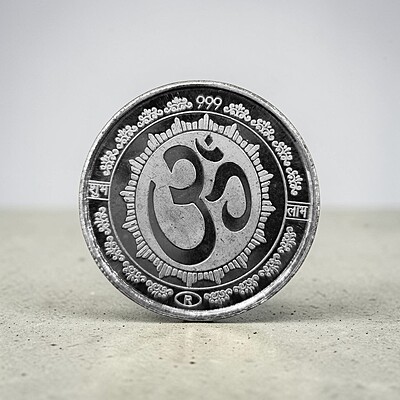 Silver Coin | Pure Silver 10gm Silver Coin | Pure Silver 10gm
