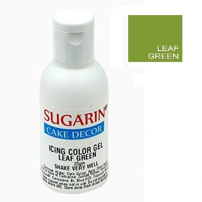 Sugarin leaf green icing gel color