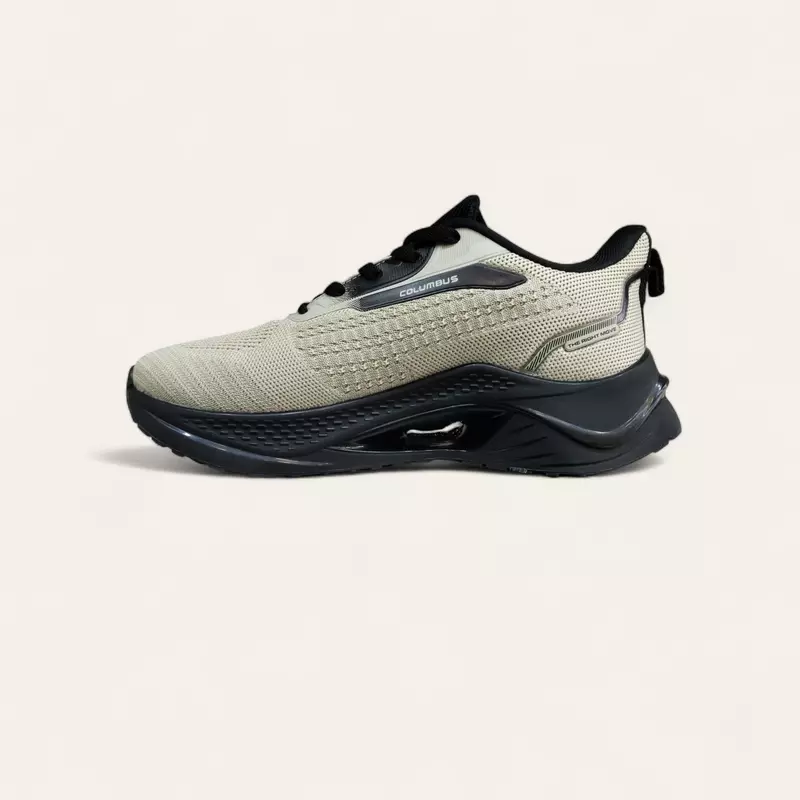 Columbus Fast Green/Black Men Sports Shoes