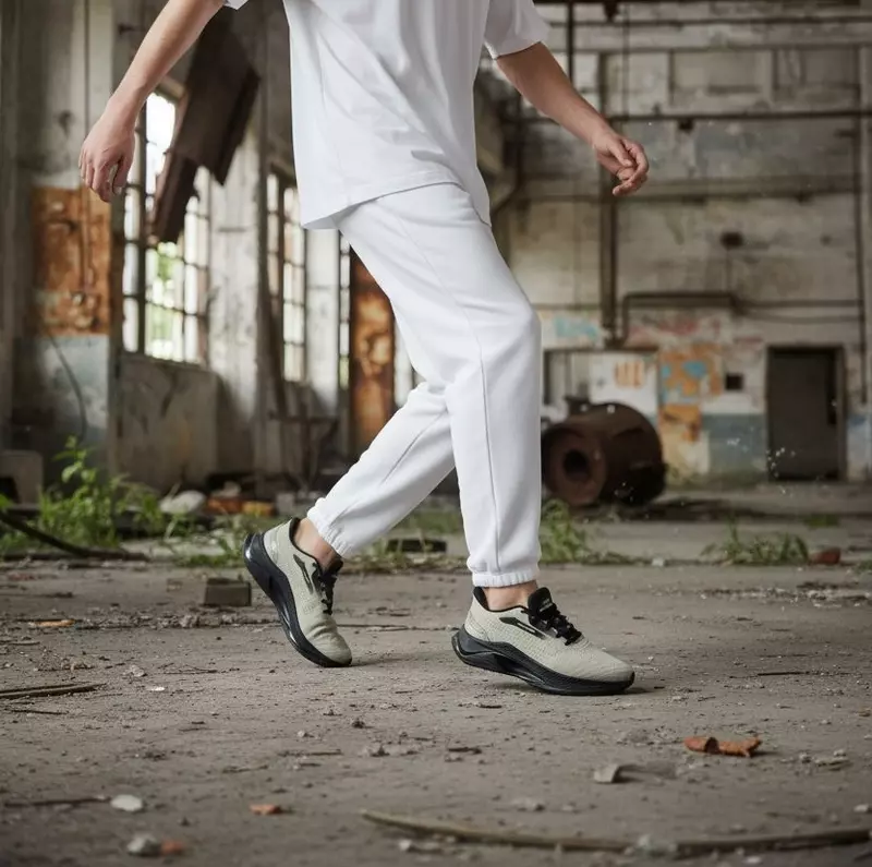 Columbus Fast Green/Black Men Sports Shoes