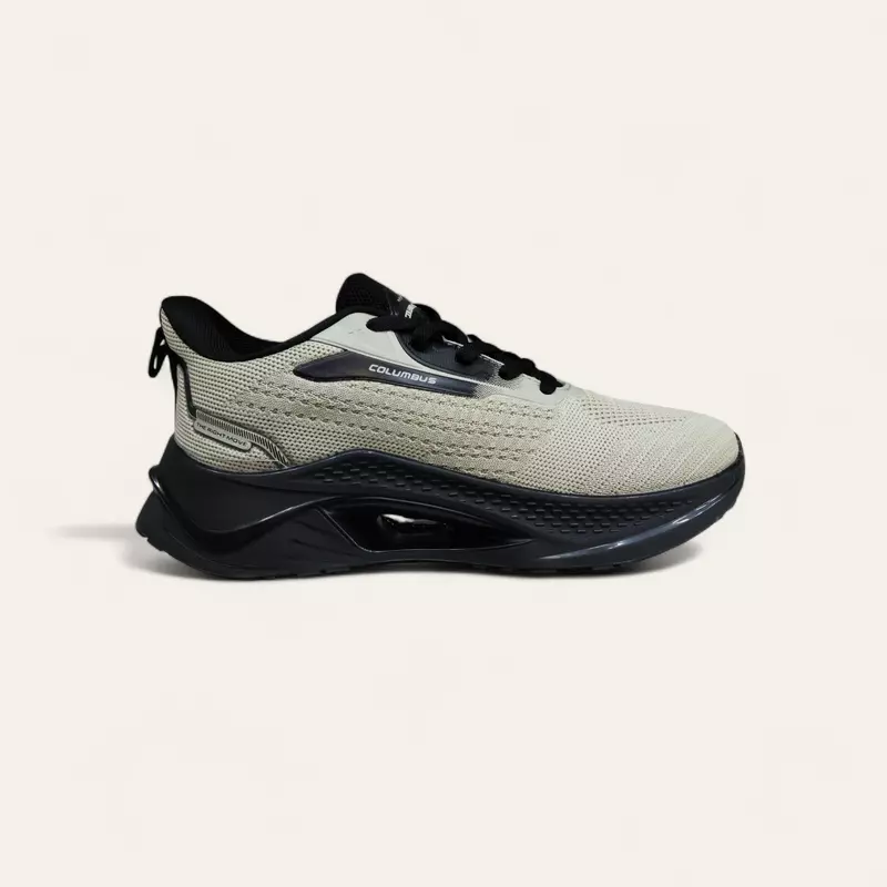 Columbus Fast Green/Black Men Sports Shoes