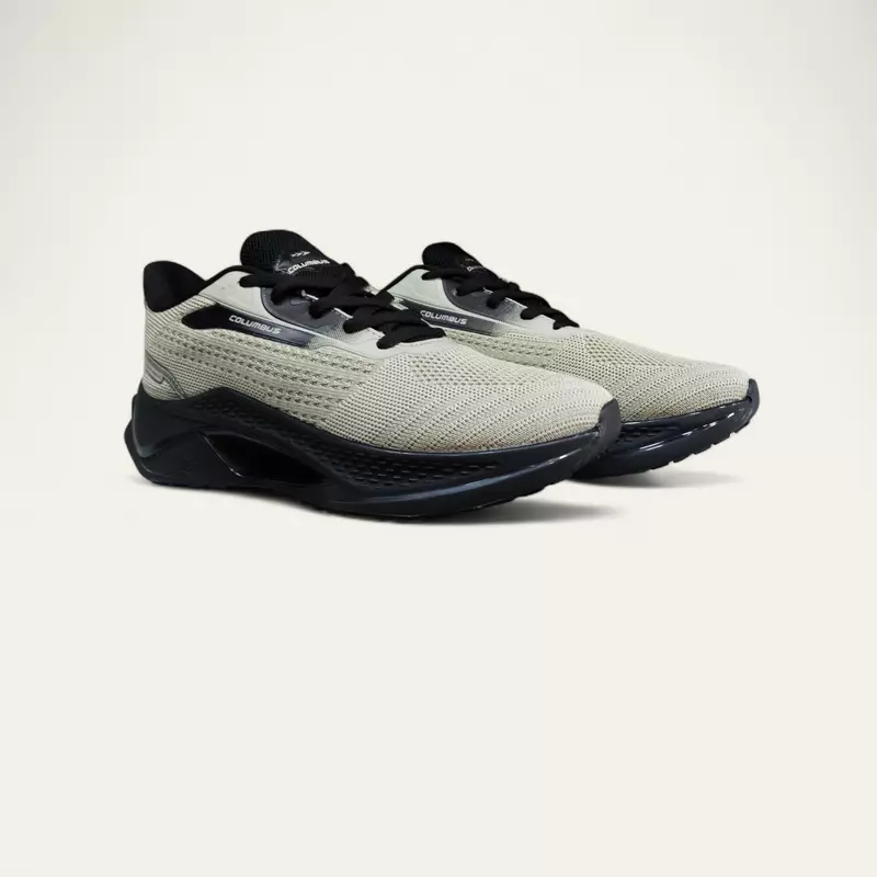 Columbus Fast Green/Black Men Sports Shoes