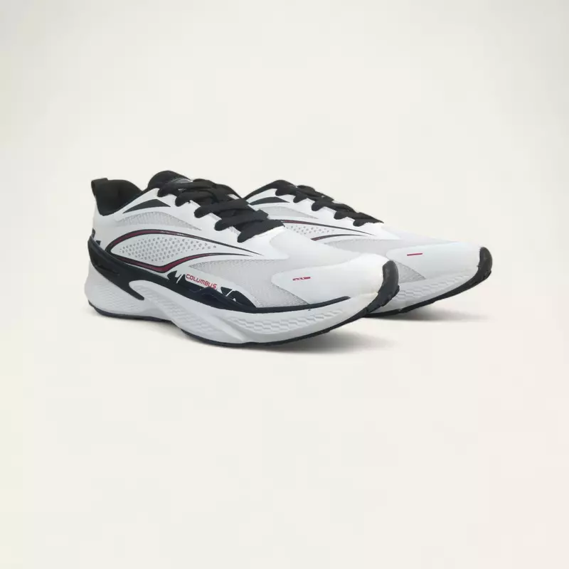Columbus Iron White/Black - Men's Sports Shoes