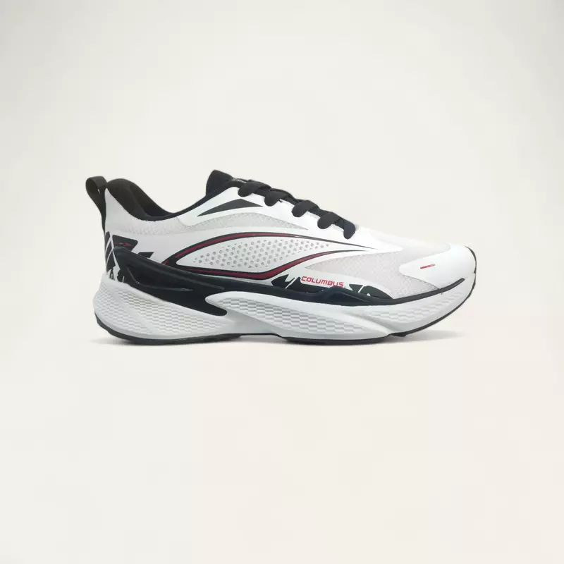 Columbus Iron White/Black - Men's Sports Shoes