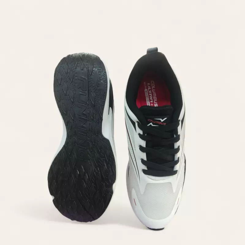 Columbus Iron White/Black - Men's Sports Shoes