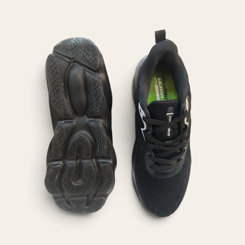 Columbus Milan Black - Men's Sports Shoes