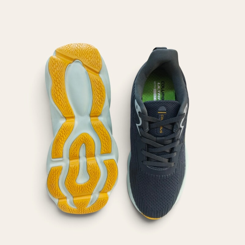Columbus Milan Grey/Mustard- Men's Sports Shoes
