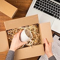 Cardboard Packing Box 8x7x46cm — 3mm Corrugated Flute