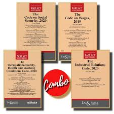 Combo Bare Acts on New Labour and Industrial Codes