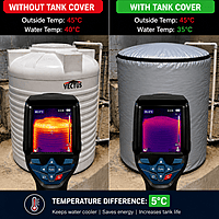 SolarStop Premium Insulated Water Tank Cover