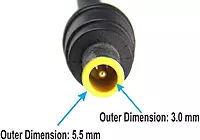 Techie Adapter For Samsung 5.5mm, 65W