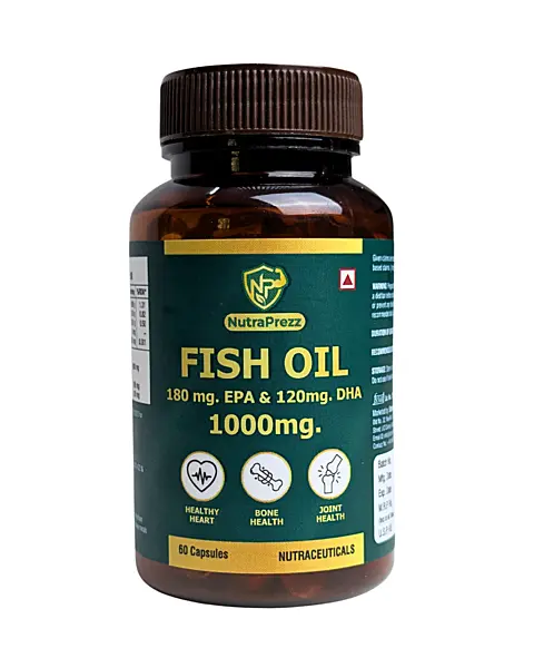 Fish Oil 1000mg 60 Capsules