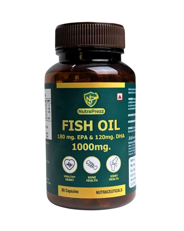 Fish Oil 1000mg 60 Capsules