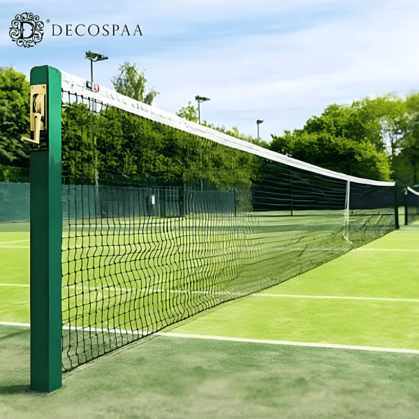 Pickleball Pole Fixed With Net