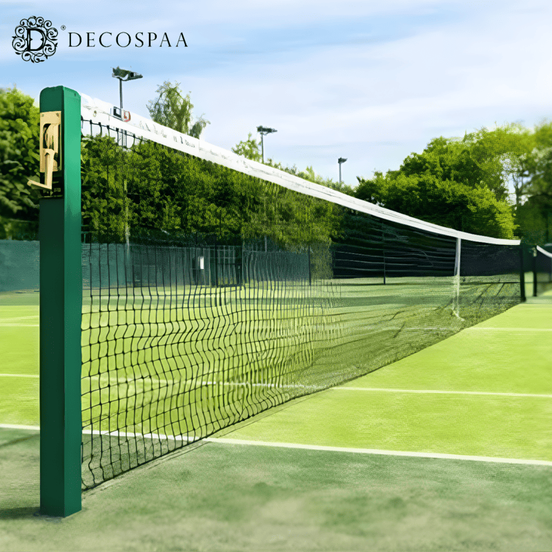 Pickleball Pole Fixed With Net