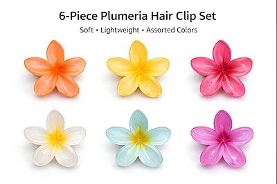 Flower clip Big size(Pack of 6)