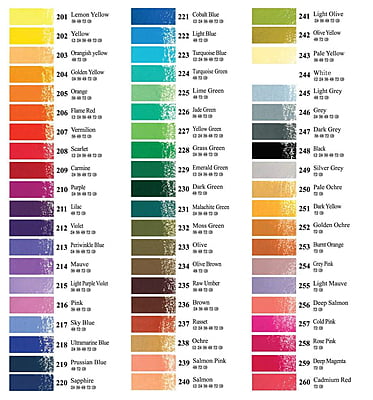 MUNGYO GALLERY SOFT OIL PASTELS SET OF 6 SINGLE COLOR MUNGYO GALLERY SOFT OIL PASTELS SET OF 6 SINGLE COLOR