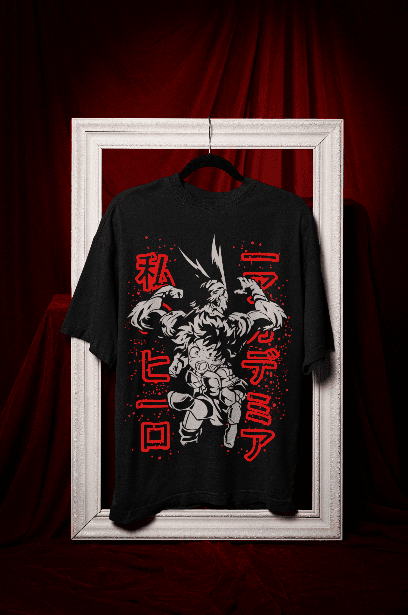 The UK17 Oversized Tshirt Anime 45