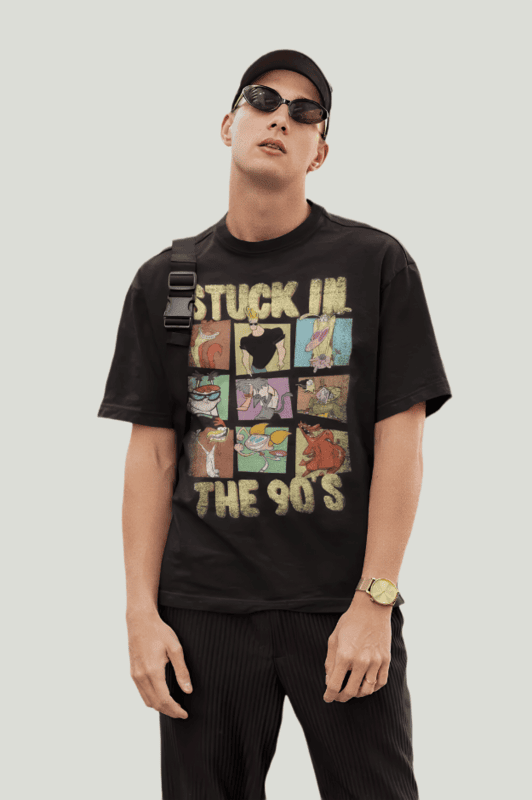 Nostalgic 90's oversized t-shirt