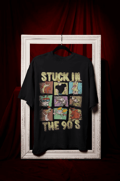 Nostalgic 90's oversized t-shirt