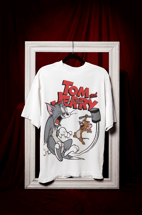 Evergreen Tom & Jerry Oversized t-shirt