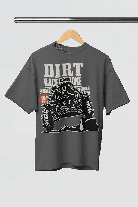 Dirt Race oversized t-shirt