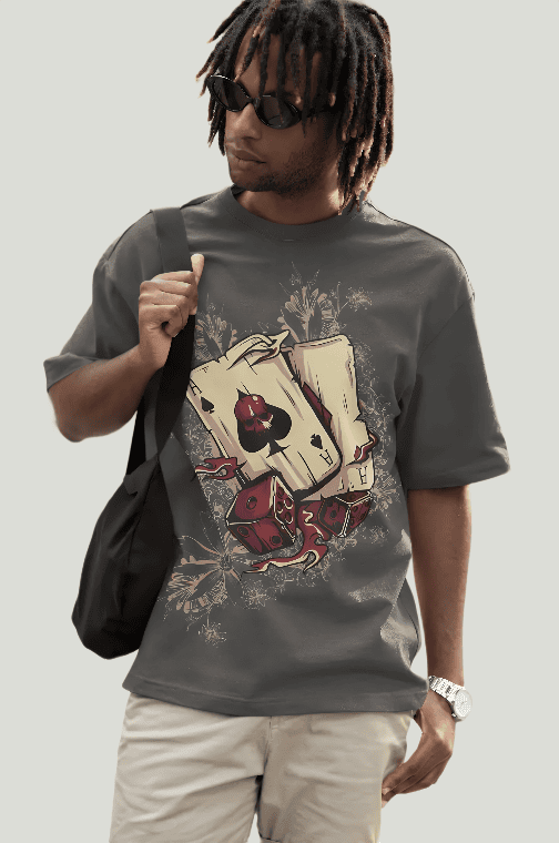 The Aces Grey oversized t-shirt