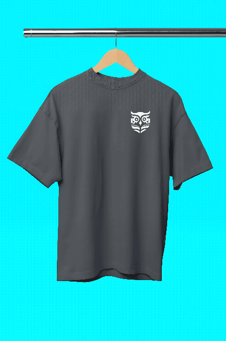 Never look back oversized t-shirt