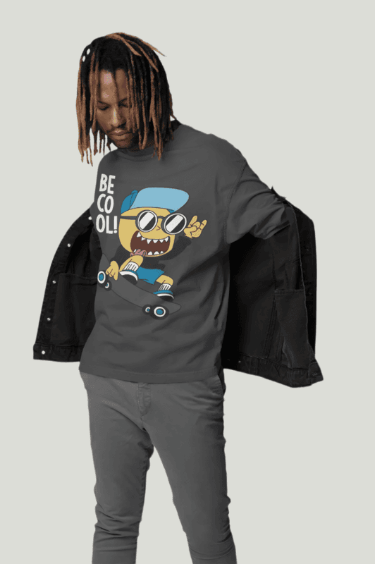 Be Cool the skaters oversized t-shirt