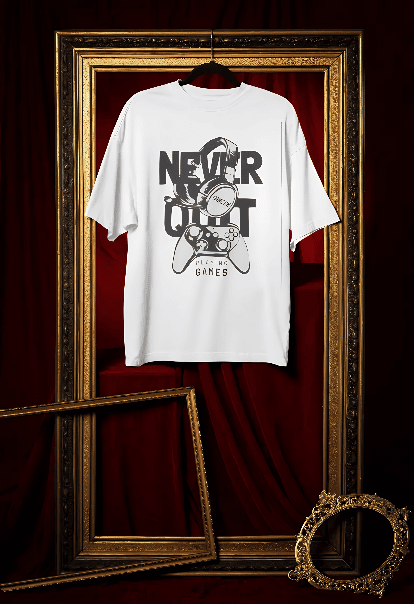 Never Quit Oversized t-shirt