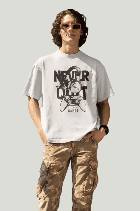 Never Quit Oversized t-shirt