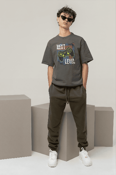 Oversized grey t-shirt