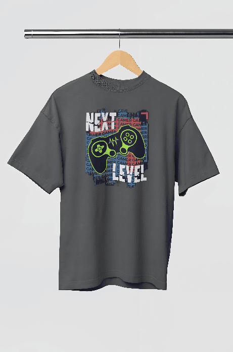 Oversized grey t-shirt