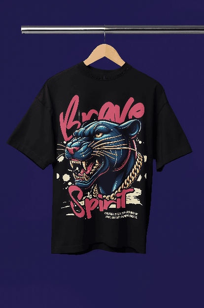 Brave Spirit oversized t-shirt
