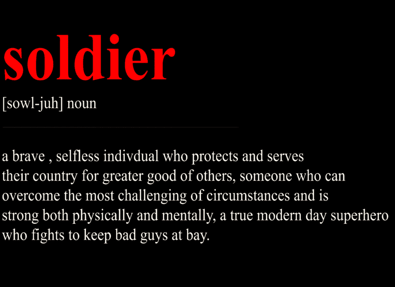 The Soldier Oversized t-shirt