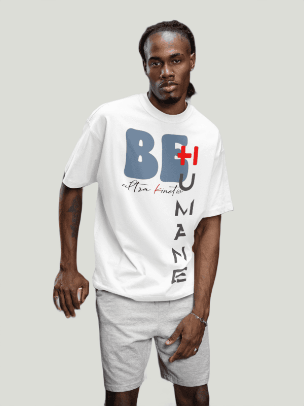 Be Humane white oversized tshirt