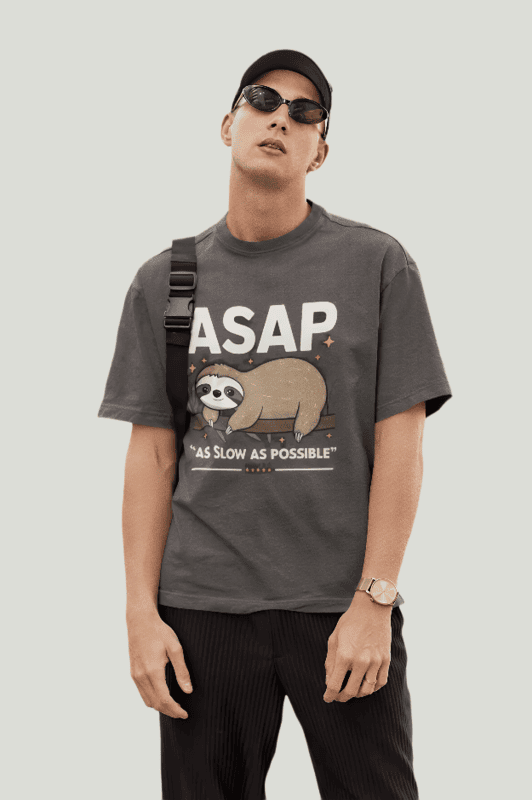 Be Lazy oversized t-shirt