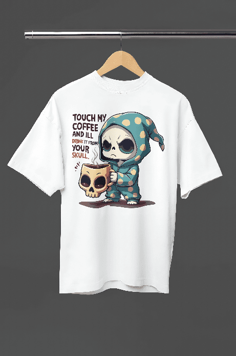 Scary oversized t-shirt