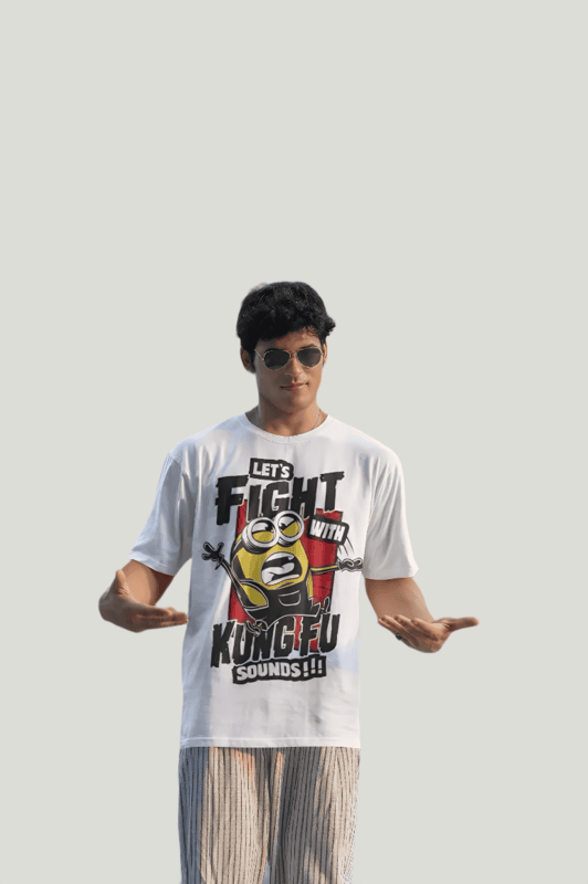 Minions Kung Fu oversized t-shirt