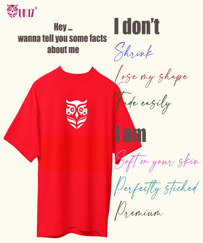 Brahmos Mach 3.0 printed Oversized T-shirt