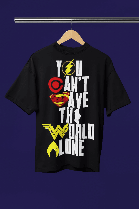 Superman Black oversized t-shirt