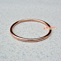 5mm Pure Solid Copper Kada for Men Women