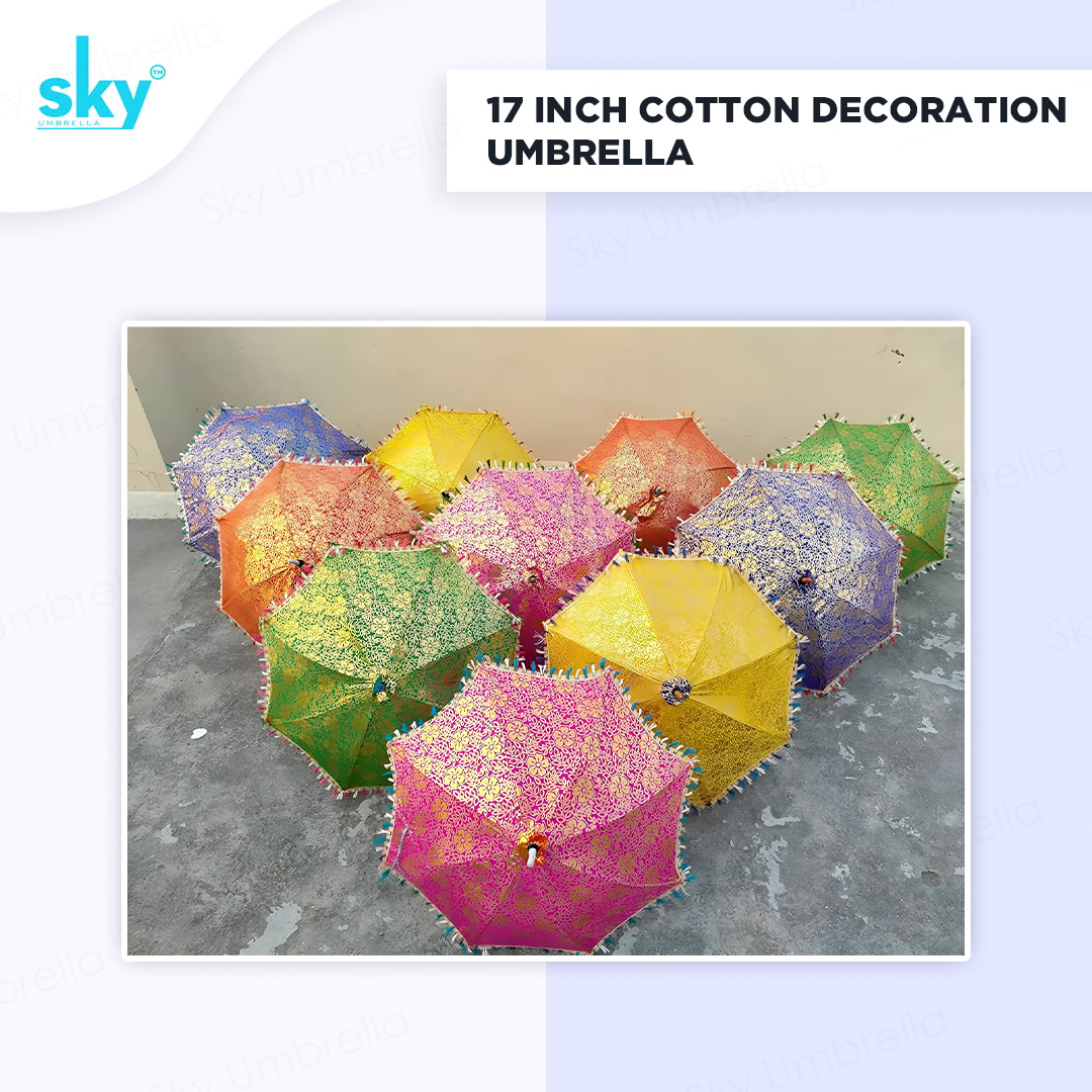 Cotton Wedding Umbrella
