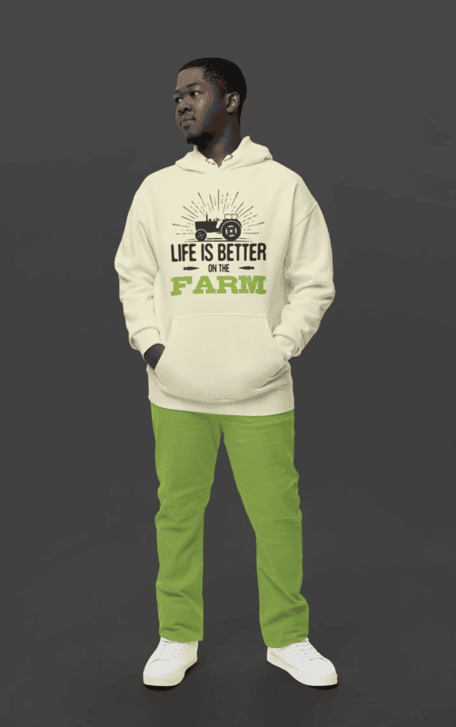 Rustic Roots Field classic hoodie