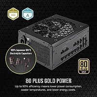 Corsair RM1000x Shift 1000W Gold ATX 3.1 Fully Modular PSU – 80 Plus Gold