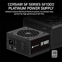 Corsair SF1000 1000W Platinum ATX 3.1 Fully Modular SFX PSU – 80 Plus Platinum