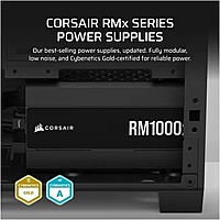 Corsair RM1000x ATX 3.1 1000W PSU – 80 Plus Gold | Fully Modular